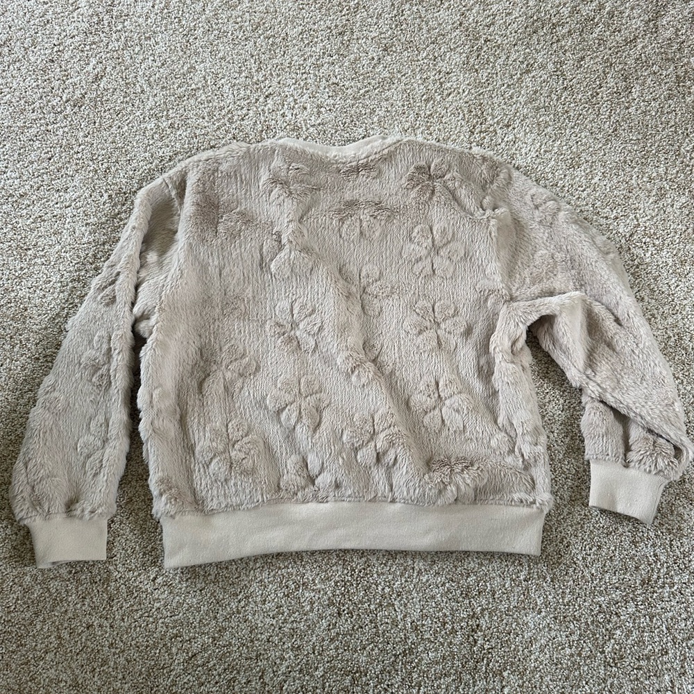 Women's Beige Textured sweater